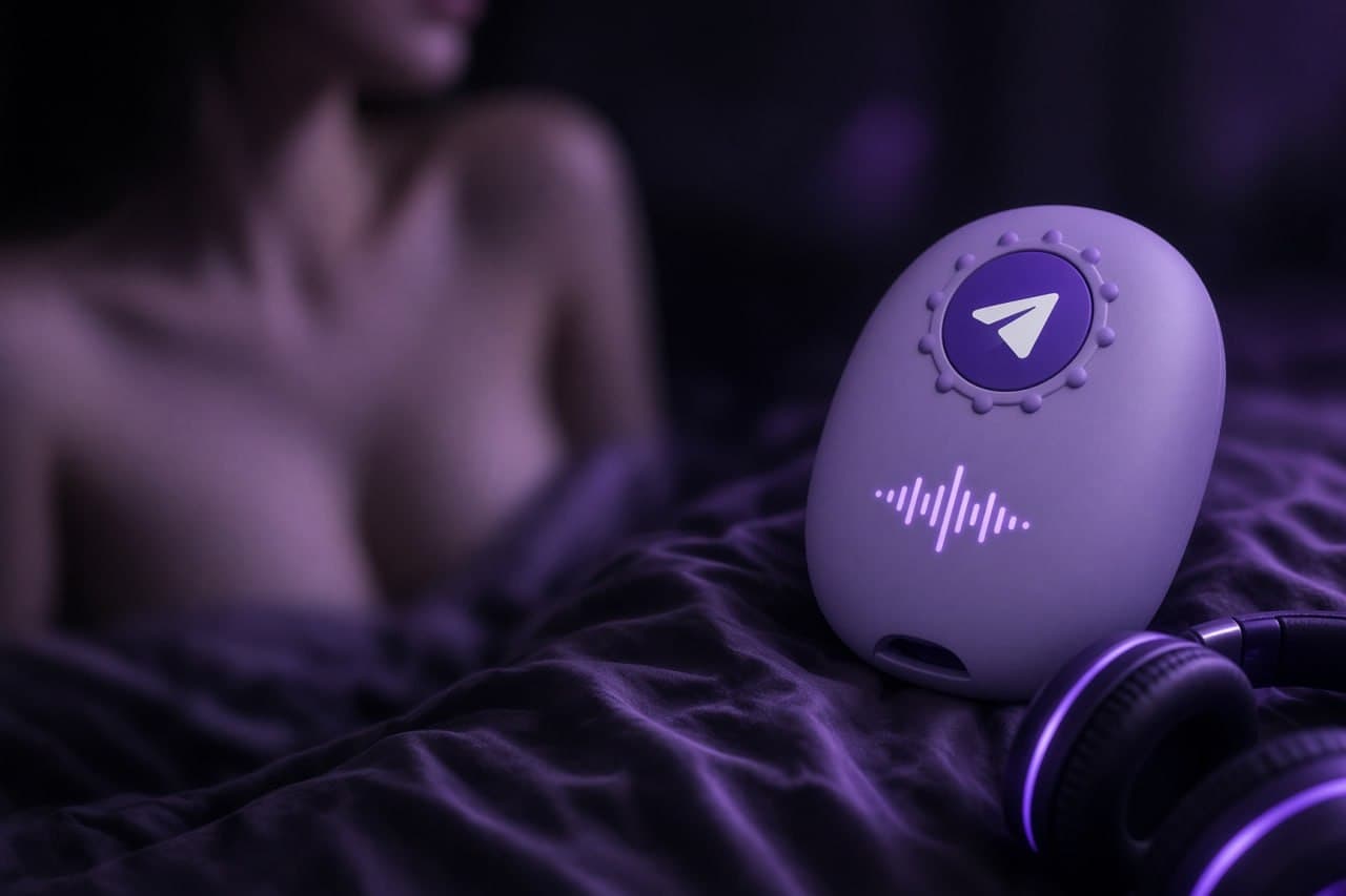 ASMR Telegram channels and erotic audio listings