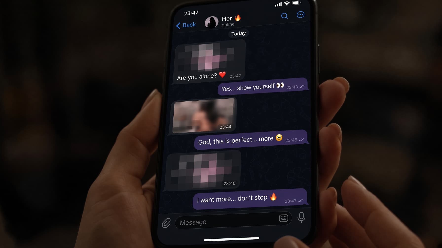 Telegram sexting rooms and adult chat options